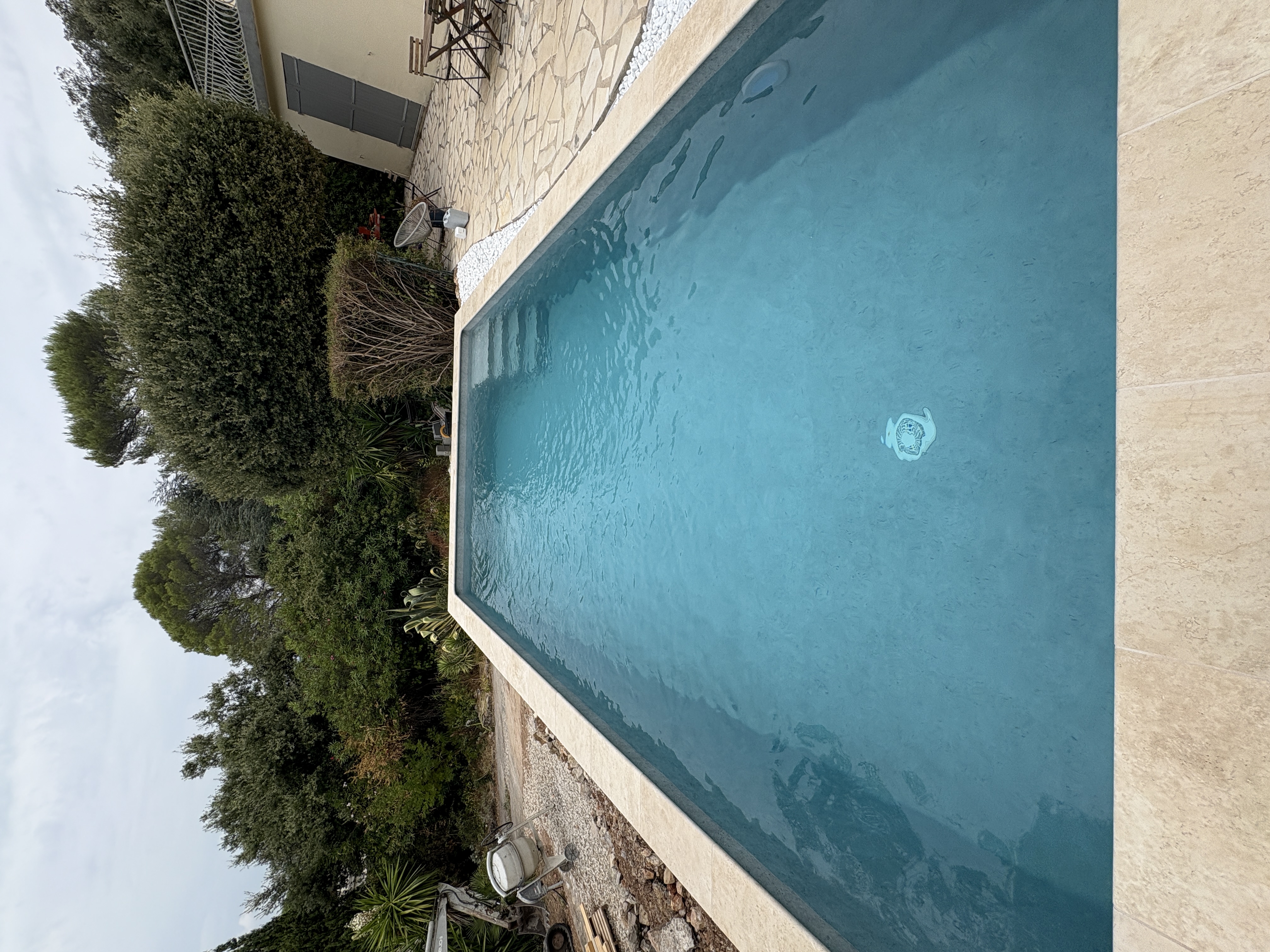 galerie photo construction d'une piscine en béton