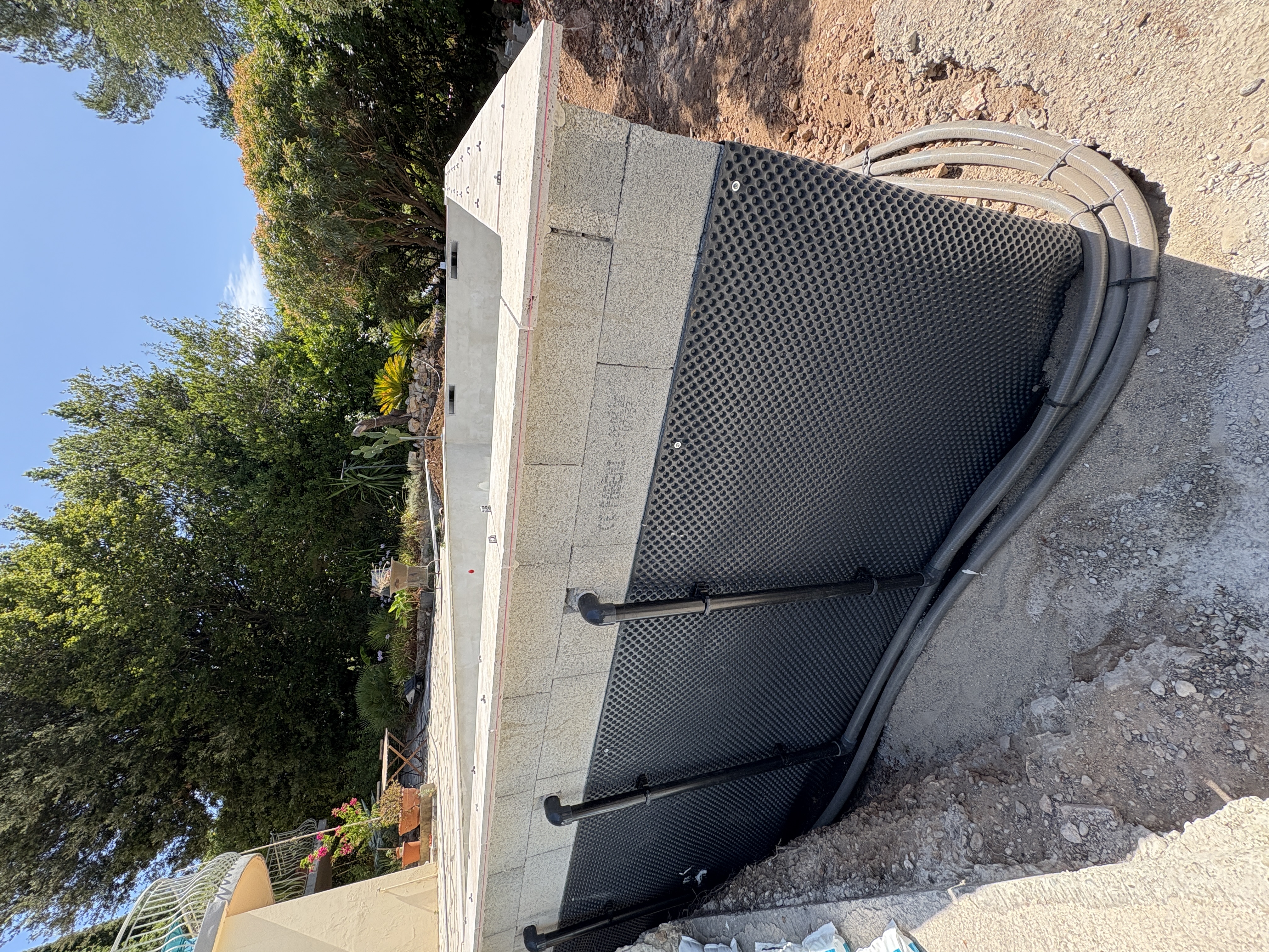 galerie photo construction d'une piscine en béton